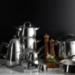 کتری و قوری کوچک 1.5 + 0.65 لیتر پاوراستیل پرو توکیو کاراجا 153.03.07.8772