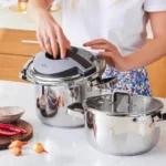 زودپز دوقلو 6.0 + 4.0 لیتر استیل اربیت کاراجا 153.03.08.0508