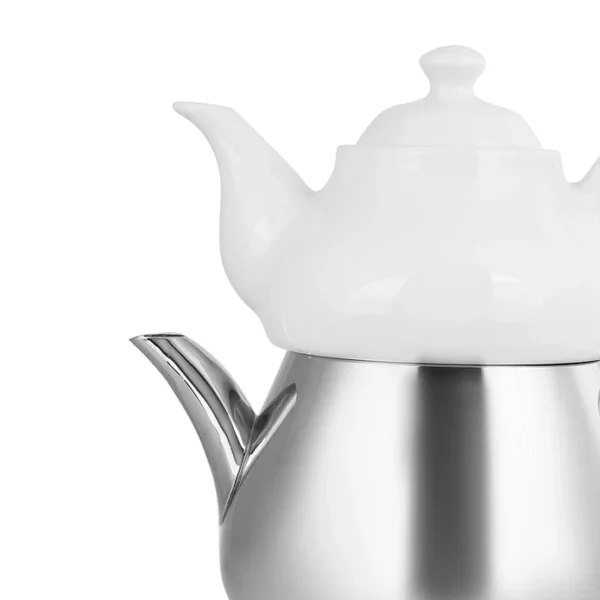 کتری و قوری 2.0 + 1.1 لیتر استیل کاراجا 153.03.08.0693