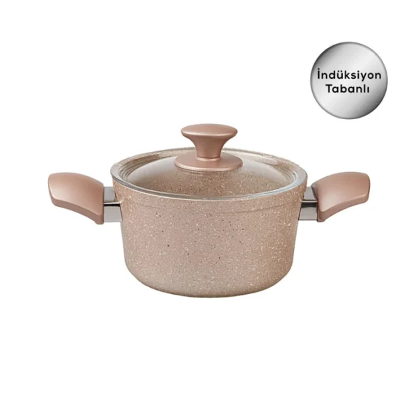 سرویس قابلمه 7 پارچه رز آنتیک بیوگرانیت کاراجا 153.03.08.1153