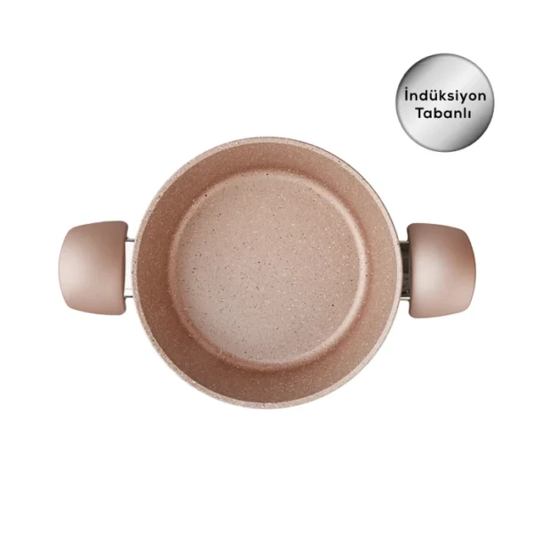 سرویس قابلمه 7 پارچه رز آنتیک بیوگرانیت کاراجا 153.03.08.1153