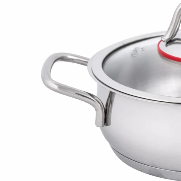 سرویس قابلمه 6 پارچه استیل سریر کاراجا 153.03.08.1367