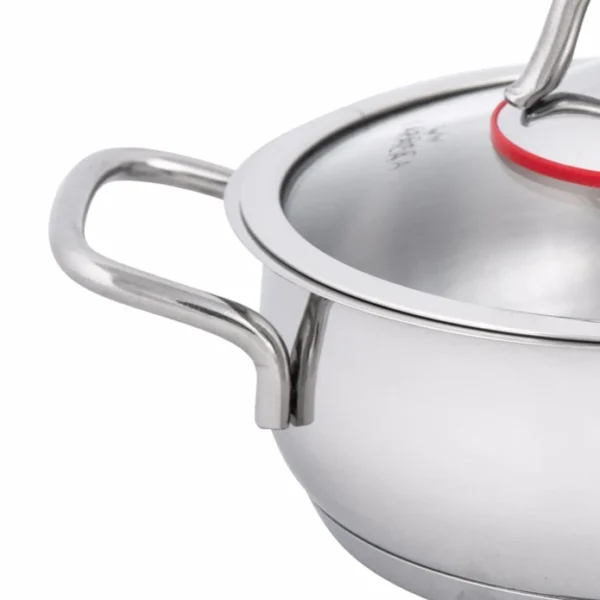 سرویس قابلمه 6 پارچه استیل سریر کاراجا 153.03.08.1367