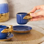 سرویس قهوه خوری 2 نفره آبی کاناری کاراجا 153.03.06.6518