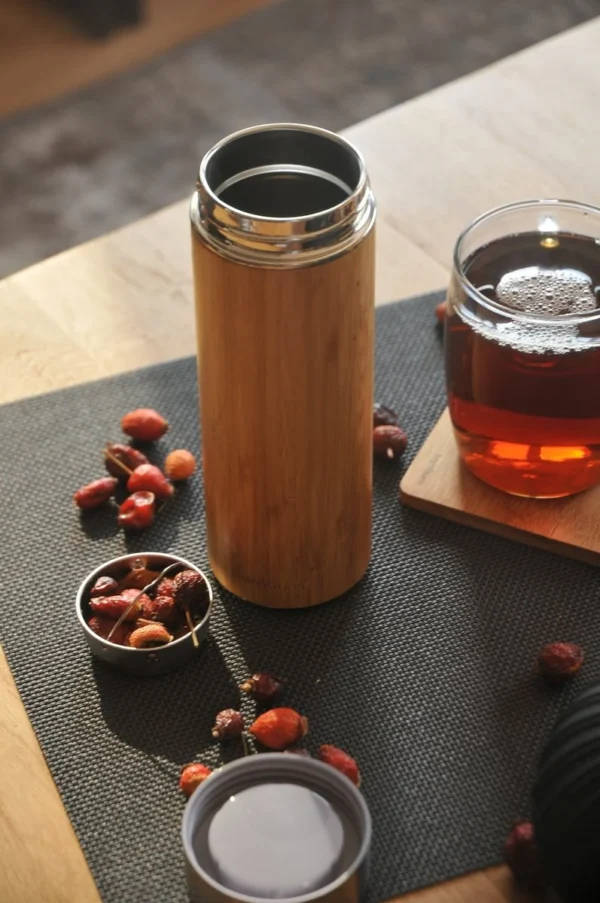 فلاسک 480 میلی لیتر قهوه ای مگنا بامبوم B0041