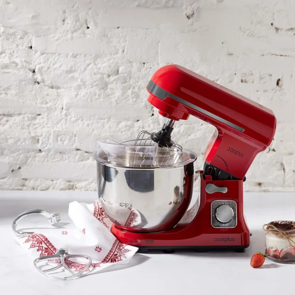 سرویس غذاساز 1000 وات قرمز کوئیک شف کوک پلاس 153.06.09.0788