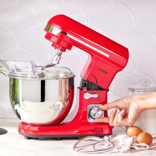 سرویس غذاساز 1000 وات قرمز کوئیک شف کوک پلاس 153.06.09.0788