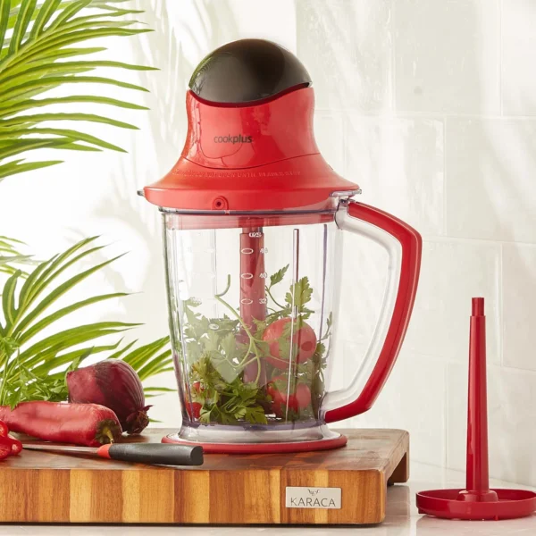 خردکن 500 وات 1500 میلی لیتر قرمز رترو کوک پلاس 153.03.06.4843