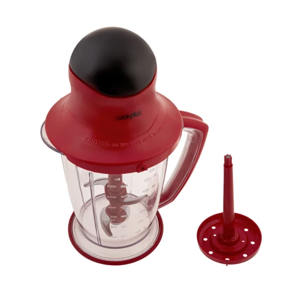 خردکن 500 وات 1500 میلی لیتر قرمز رترو کوک پلاس 153.03.06.4843