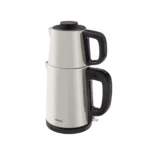 چاي ساز اتوماتیک برقی 1650 وات 0.9 + 1.8 لیتر سفید تی بریک کاراجا 153.03.06.9496