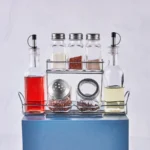 سرویس ادویه جات شیشه ای کورنر کاراجا 153.03.07.8835 Rabima رابیما