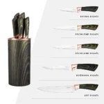 سرویس چاقو 6 پارچه سبز ویو کاراجا 153.03.07.9429 Rabima رابیما