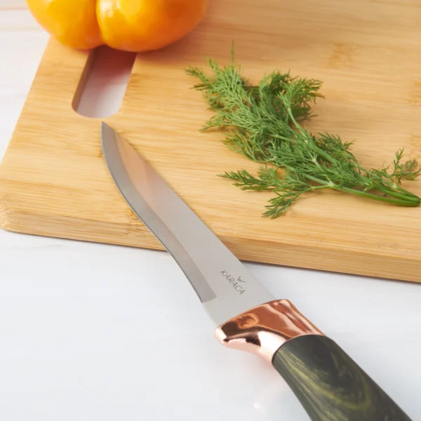 سرویس چاقو 6 پارچه سبز ویو کاراجا 153.03.07.9429 Rabima رابیما