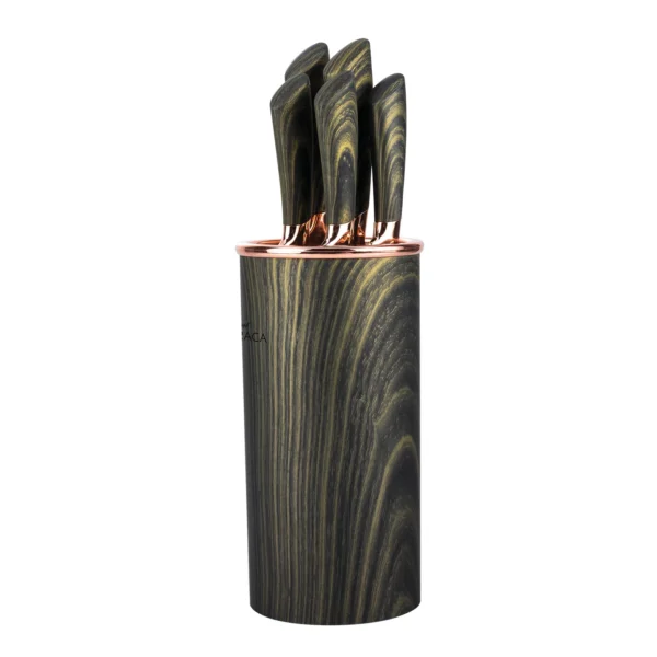 سرویس چاقو 6 پارچه سبز ویو کاراجا 153.03.07.9429 Rabima رابیما