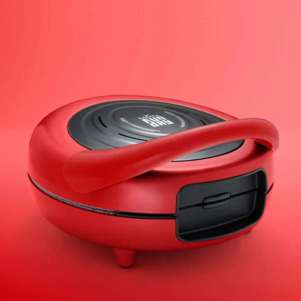 وافل و پنکیک ساز 1000 وات قرمز فاندی کاراجا 153.01.06.4928 Rabima رابیما