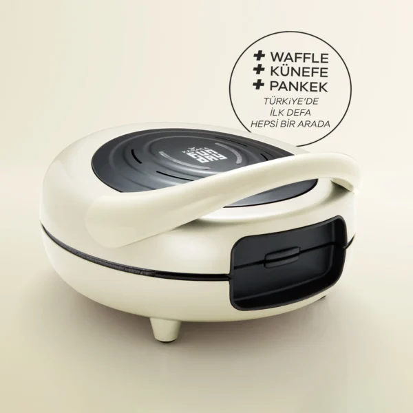 وافل و پنکیک ساز 1000 وات کرم فاندی کاراجا 153.01.06.4930 Rabima رابیما