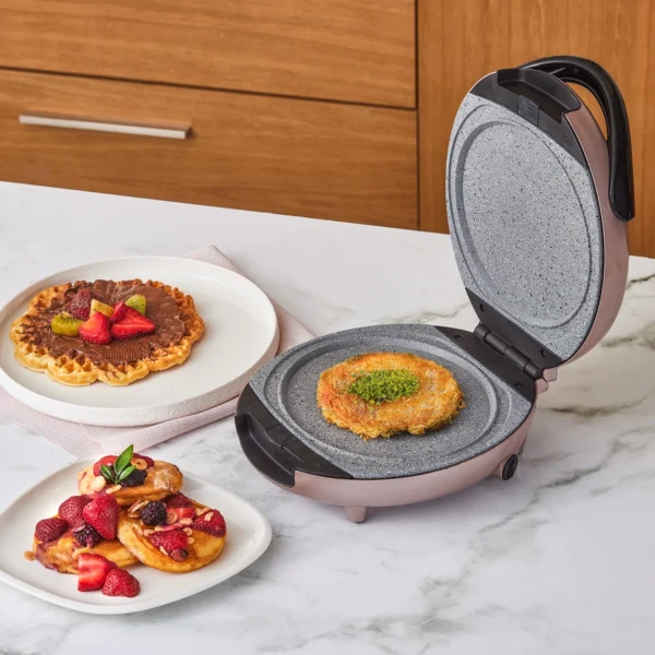 وافل و پنکیک ساز 1000 وات کرم فاندی کاراجا 153.01.06.4930 Rabima رابیما