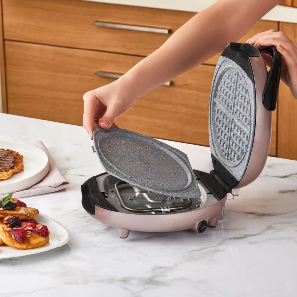 وافل و پنکیک ساز 1000 وات کرم فاندی کاراجا 153.01.06.4930 Rabima رابیما