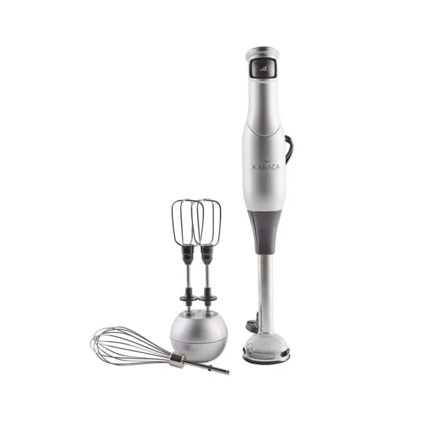 سرویس غذاساز 1500 وات نقره ای تریگر فلامینگو کاراجا 153.01.06.5116