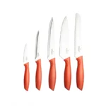 سرویس چاقو 5 پارچه گلبهی ریگا کاراجا 153.03.06.1341 Rabima رابیما