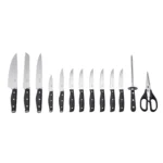 سرویس چاقو 14 پارچه مشکی سورپلاس پرو کاراجا 153.03.06.1416 Rabima رابیما