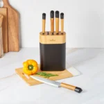 سرویس چاقو 6 پارچه مشکی ماپل کاراجا 153.03.06.1451 Rabima رابیما