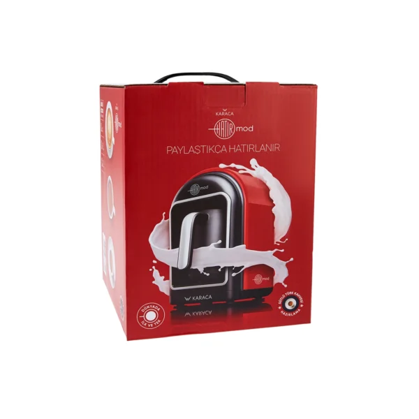 قهوه ساز ترک برقی 735 وات قرمز هاتیر مد میلک کاراجا 153.03.06.1632 Rabima رابیما