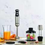 سرویس غذاساز 1000 وات استیل مات کاراجا 153.03.06.1721