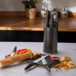 سرویس چاقو 6 پارچه طوسی رترو کاراجا 153.03.06.1743 Rabima رابیما