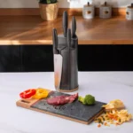 سرویس چاقو 6 پارچه طوسی رترو کاراجا 153.03.06.1743 Rabima رابیما