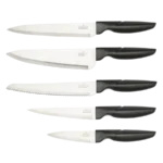 سرویس چاقو 6 پارچه طوسی رترو کاراجا 153.03.06.1743 Rabima رابیما