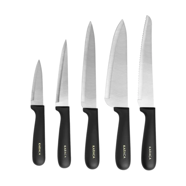 سرویس چاقو 6 پارچه مشکی کین اوور کاراجا 153.03.06.1811 Rabima رابیما