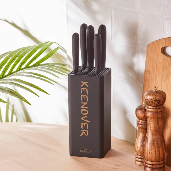 سرویس چاقو 6 پارچه مشکی کین اوور کاراجا 153.03.06.1811 Rabima رابیما