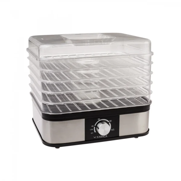 میوه خشک کن برقی 240 وات مشکی موتفاکسور کاراجا 153.03.06.1845