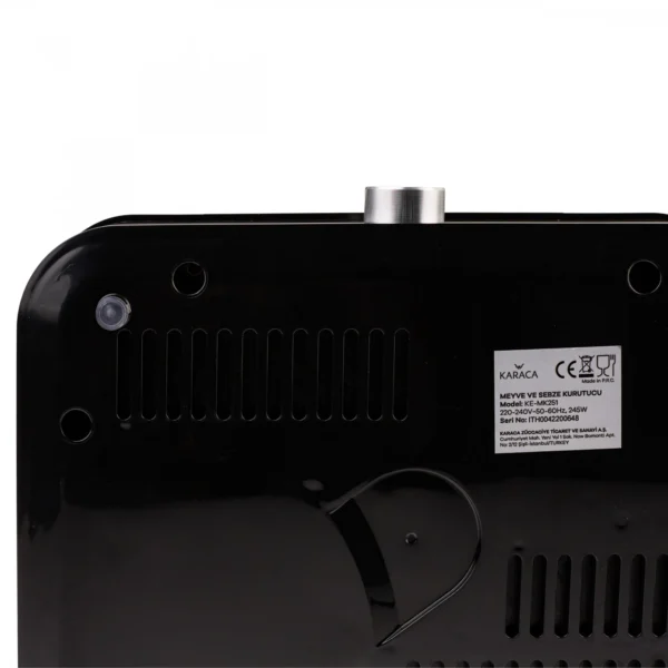 میوه خشک کن برقی 240 وات مشکی موتفاکسور کاراجا 153.03.06.1845