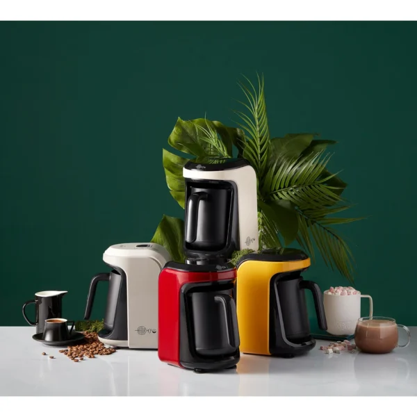 قهوه ساز ترک برقی 535 وات قرمز هاتیر هوپس میلک کاراجا 153.03.06.2261