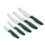 سرویس چاقو 6 پارچه سبز رترو کاراجا 153.03.06.4755 Rabima رابیما