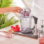 سرویس غذاساز 1000 وات رزگلد مکسی میکس کاراجا 153.03.06.4768