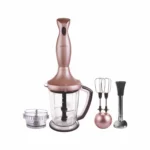 سرویس غذاساز 1000 وات رزگلد مکسی میکس کاراجا 153.03.06.4768