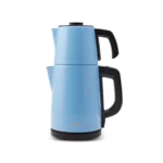 چاي ساز اتوماتیک برقی 1650 وات 0.9 + 1.8 لیتر آبی رترو کاراجا 153.03.06.4914