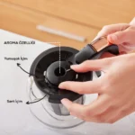 قهوه ساز 5 در1 اتوماتیک برقی 1385 وات قرمز هاتیرپلاس مد کاراجا 153.03.06.4986