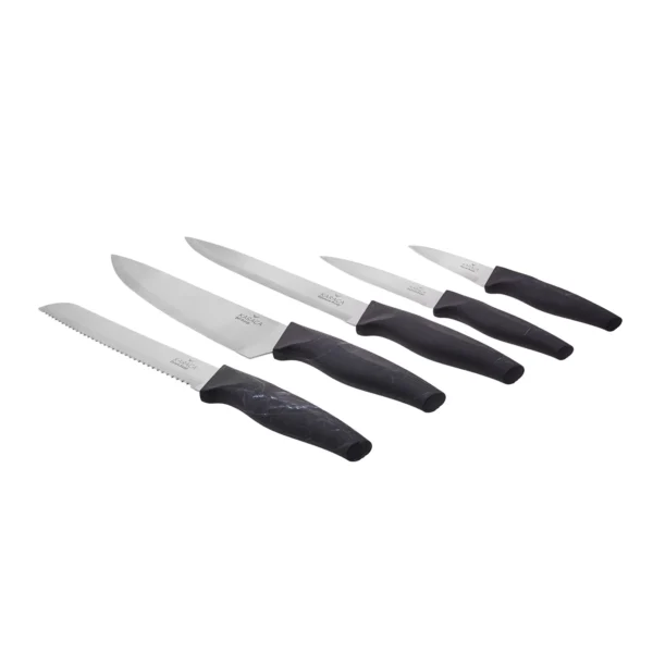 سرویس چاقو 6 پارچه مشکی بیانکو کاراجا 153.03.06.6092 Rabima رابیما