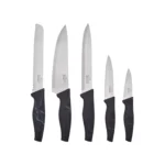 سرویس چاقو 6 پارچه مشکی بیانکو کاراجا 153.03.06.6092 Rabima رابیما