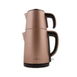 چاي ساز اتوماتیک برقی 1650 وات 0.9 + 1.8 لیتر رزگلد دم کیفی کاراجا 153.03.06.6192