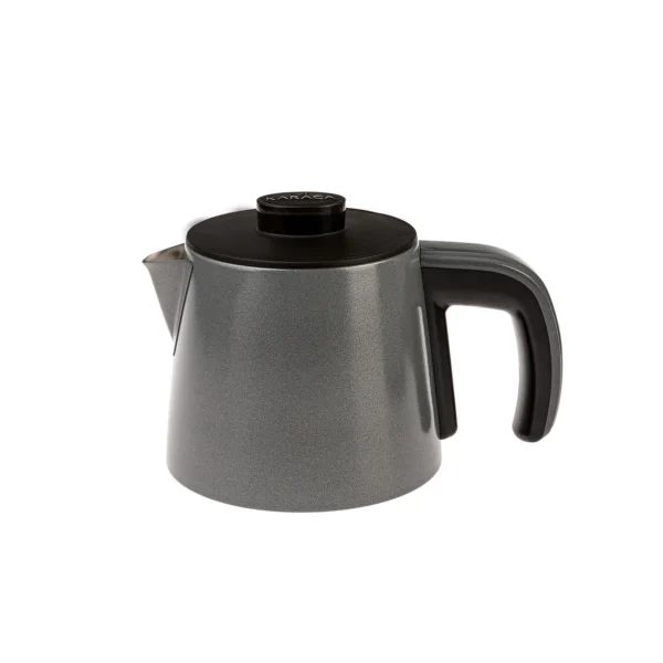 چاي ساز اتوماتیک برقی 1650 وات 0.9 + 1.8 لیتر طوسی آنتراسیت کاراجا 153.03.06.6194