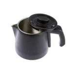 چاي ساز اتوماتیک برقی 1650 وات 0.8 + 1.5 لیتر مشکی رترو چای کاراجا 153.03.06.6196