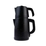 چاي ساز اتوماتیک برقی 1650 وات 0.8 + 1.5 لیتر مشکی رترو چای کاراجا 153.03.06.6196