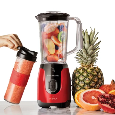 مخلوط کن 550 وات قرمز بلندفیت کاراجا 153.03.06.6427