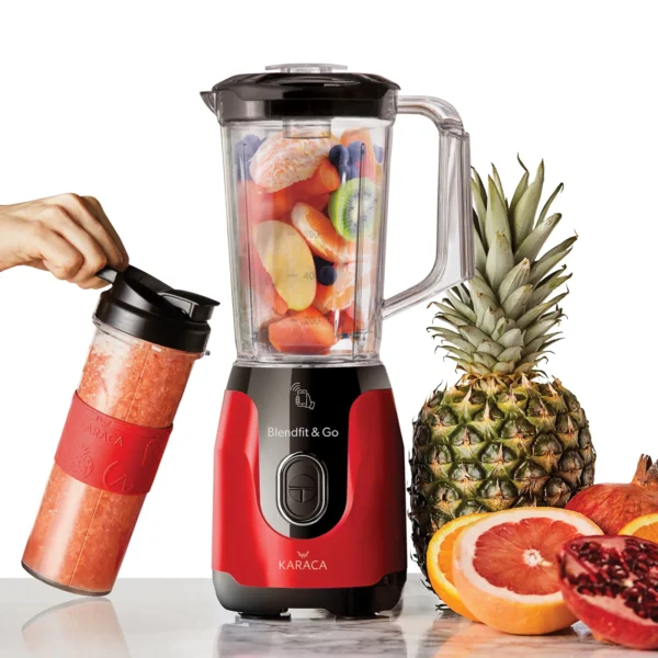 مخلوط کن 550 وات قرمز بلندفیت کاراجا 153.03.06.6427