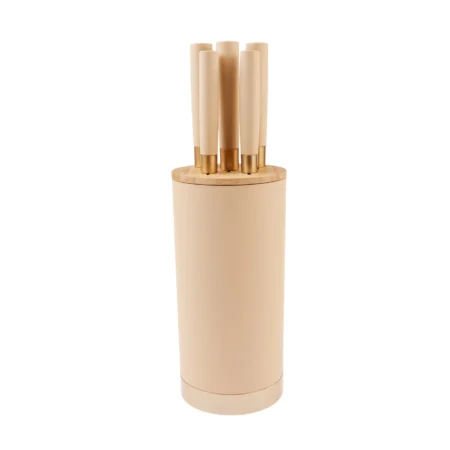 سرویس چاقو 6 پارچه کرم بریچ کاراجا 153.03.06.6473 Rabima رابیما